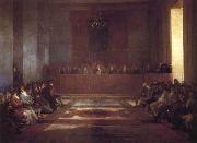 Francisco Goya Royal Company of the Philippiines painting